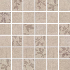 WDM05102 Textile béžová mix mozaika 4,7x4,7x0,7 30x30