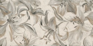 Domus beige inserto flower 30x60