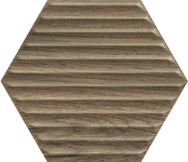 Serene brown hex STR 19,8x17,1